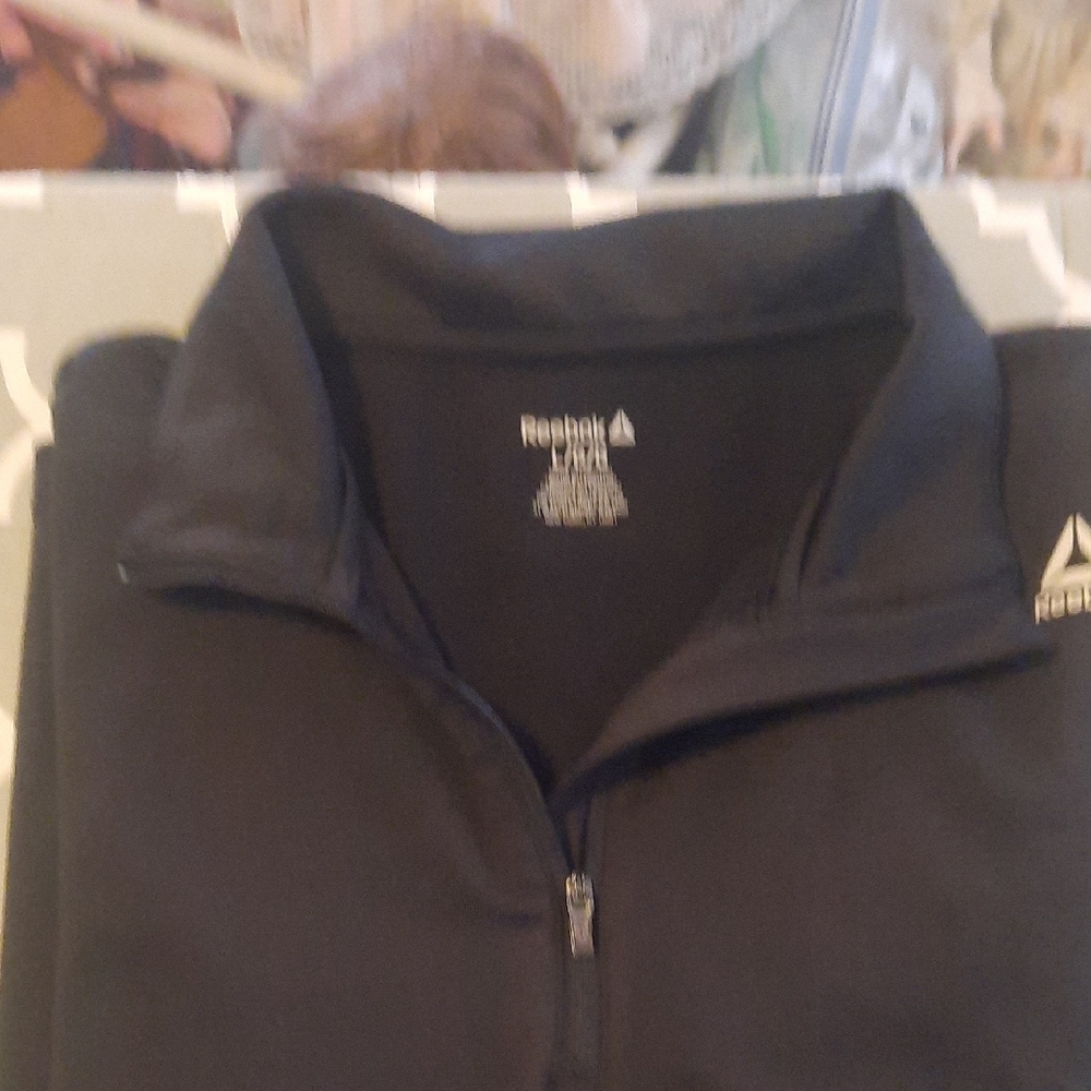 Reebok Black Zip-Up Jacket